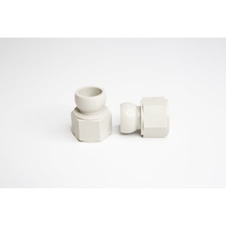 Cedarberg Snap-Loc Systems 1/2 System Male Hose to Female Pipe Thread Connector 1/2 FPT Bag of 50 8550-189